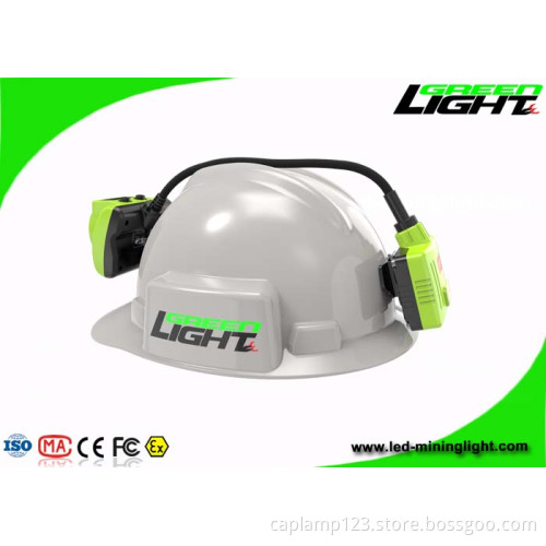 LED Miners Cap Lamp Head Protection High Brightness